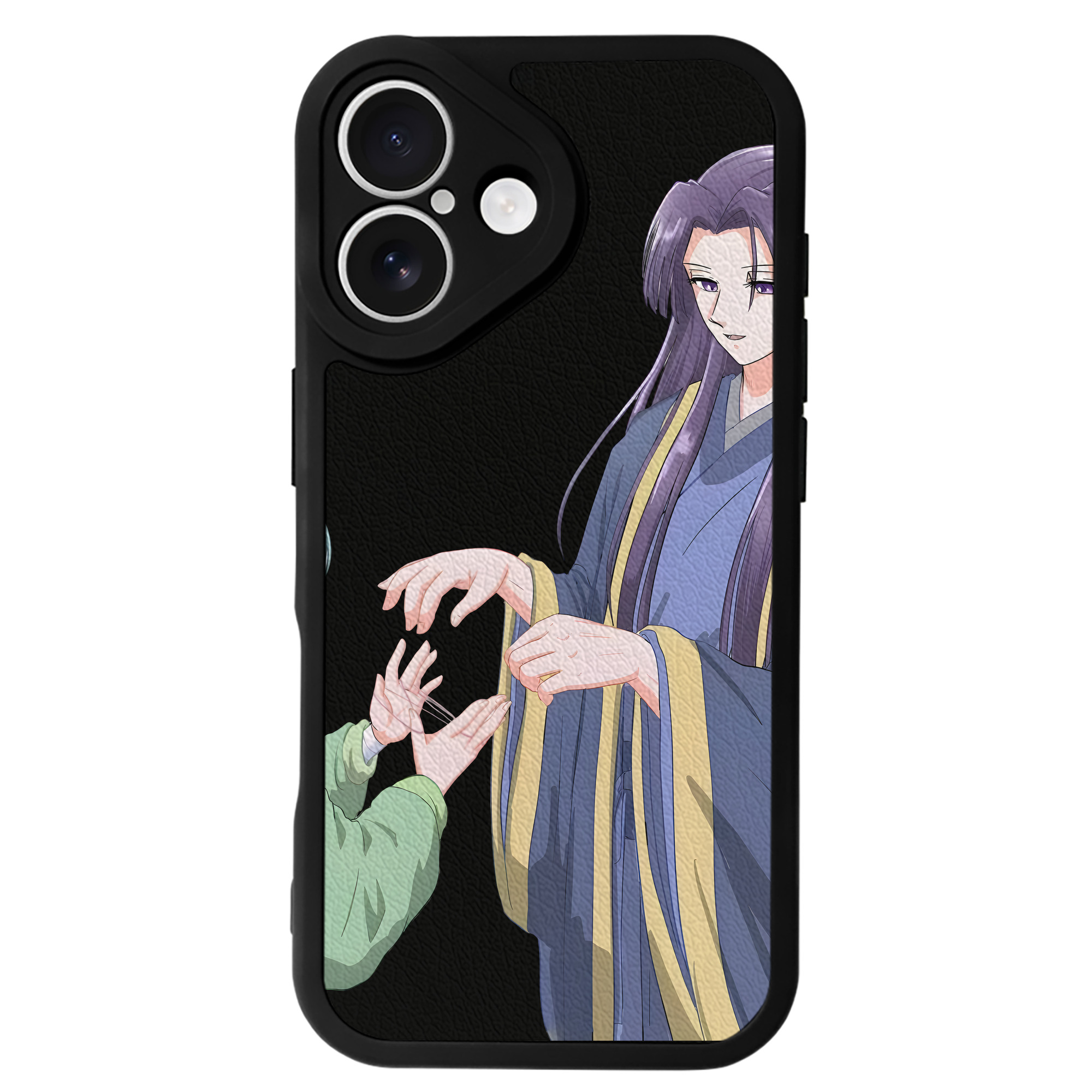 （画像用） 薬屋のひとりごと The Apothecary Diaries 【iPhone 16シリーズ対応】シリコンスマホケース（レザー調） 材質：シリコン